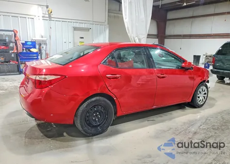 2018 Toyota Corolla L из США, поврежденный, VIN 2T1BURHE4JC978588